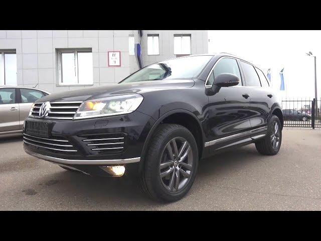 2017 Фольксваген Туарег 3.0 TDI R-line. Обзор (интерьер, экстерьер, двигатель).