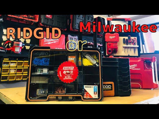 Hack ! Idea ! Mod ! RIDGID or Milwaukee PACKOUT Rolling Toolbox