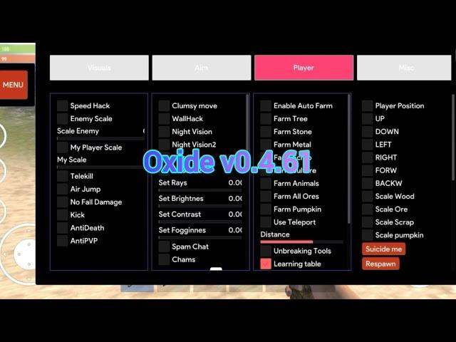 Oxide Survival Island Mod Menu V 0.4.61 | R.B Gaming #oxide