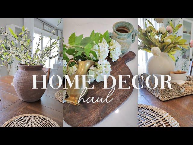 HOME DECOR HAUL 2024|| STYLING IDEAS || McGEE & CO., HOMEGOODS, ETSY, VINTAGE FINDS