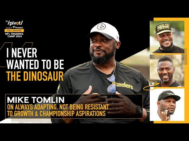 Mike Tomlin Steelers Head Coach on Russell Wilson, Justin Fields & Championship ways | The Pivot