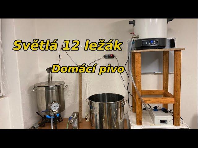 Vaření domácího piva | domácí pivovar - Světlý ležák 12