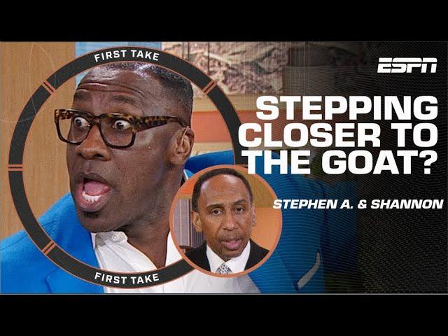  CLOSER TO GOAT?!  Stephen A. & Shannon ANIMATED over Mahomes-Brady & LeBron-MJ | First Take