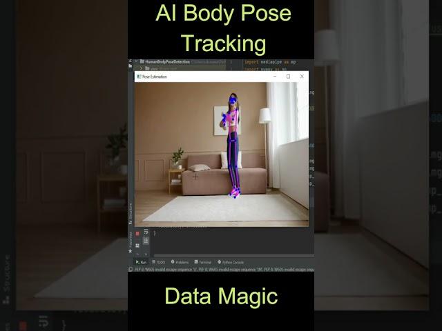 Body Pose Tracking | Machine Learning | Data Magic