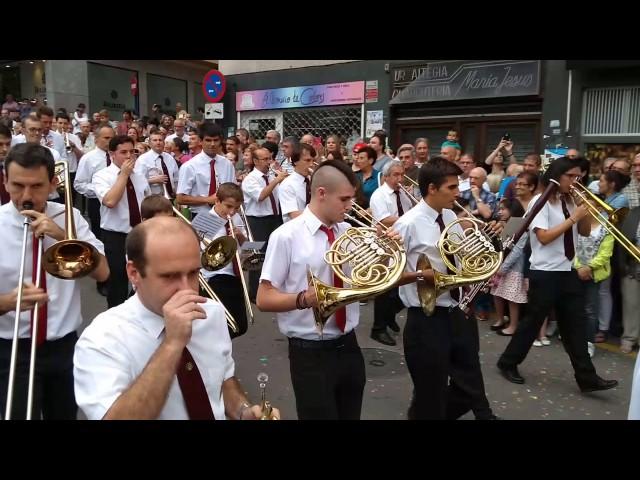 MAGDALENAS 2017 Salida Banda tras Txupinazo