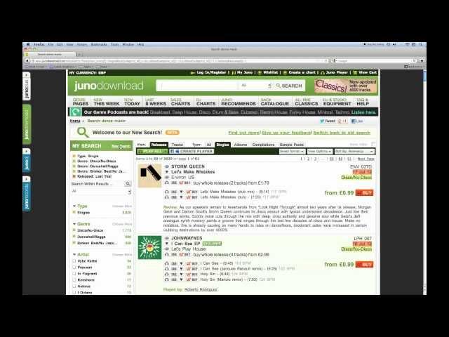 NEW Juno Download Search