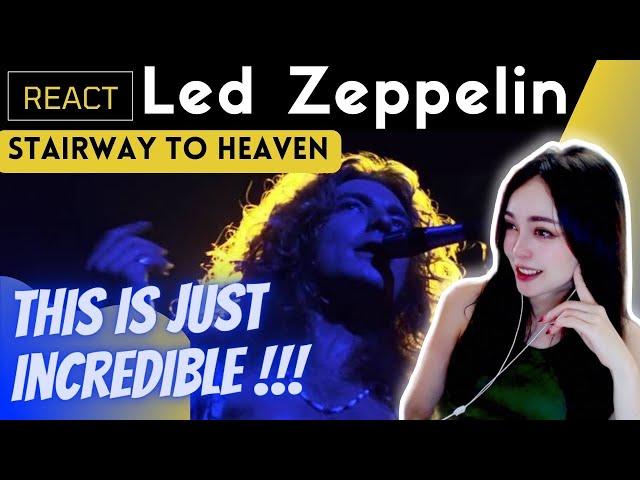 REACTING to Led Zeppelin - Stairway to Heaven (Live) | (I was not ready for this!!!)