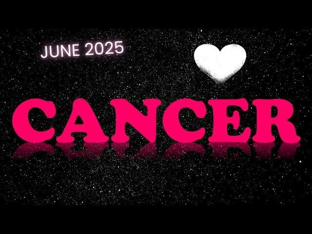 ️CANCER"Omg,PREPARE YOURSELF FOR THE SHOCKING MESSAGES OF LOVE, CAREER & FINANCE!" JUNE 2025