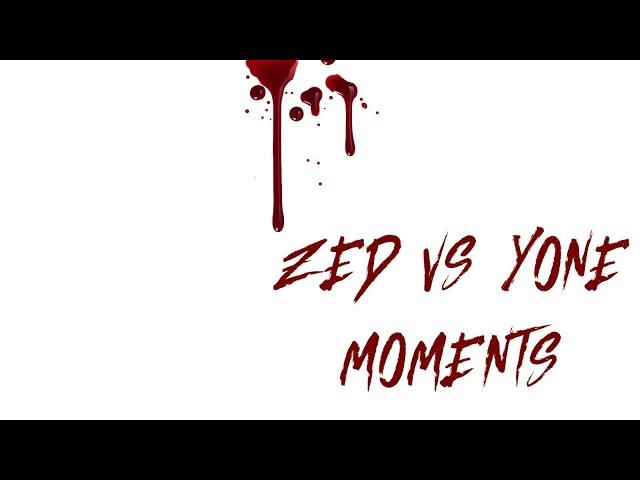 ZED VS YONE CRINGE-MENTS #8 (You can't farm Comet Zed !)