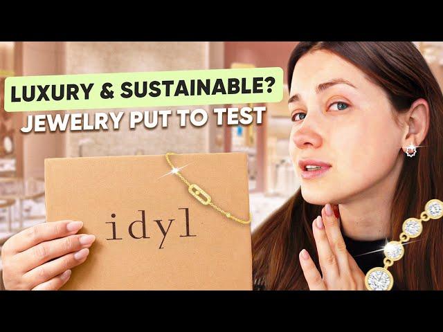 Is Sustainable Jewelry Worth The Buy ? | Idyl Jewelry Unboxing & Review | Tania Antonenkova