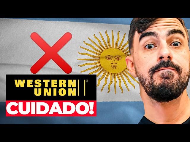 NÃO use WESTERN UNION na ARGENTINA (CUIDADO) PERRENGUE e DÚVIDAS | VEJA a MELHOR forma de CÂMBIO