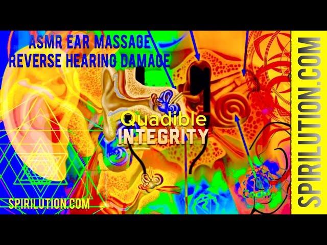 Reverse Hearing Loss! ASMR 3Dio Ear Massage! Ear Drum Damage Reversing *Improve Hearing* Formula