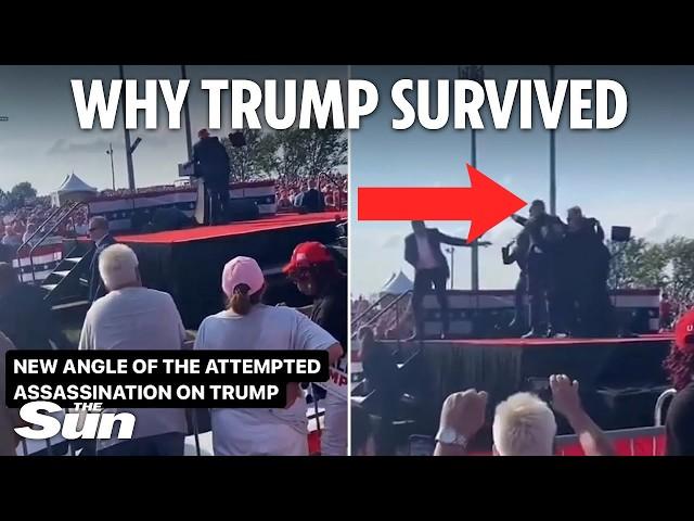 Trump shooting witness describes why Pres survived bullets as new footage emerges