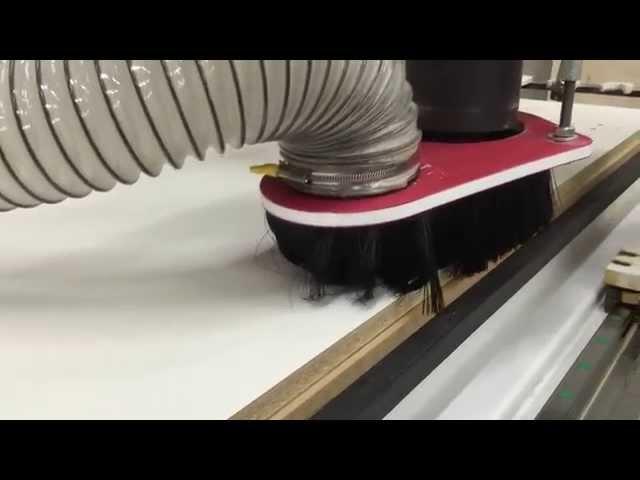 Laguna smartshop II CNC Machine drilling door hinges