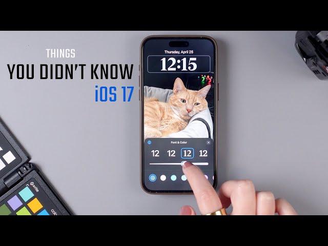 17 iOS 17 features you might not know existed!