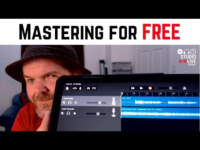 How to MASTER a song in GarageBand iOS (for free)