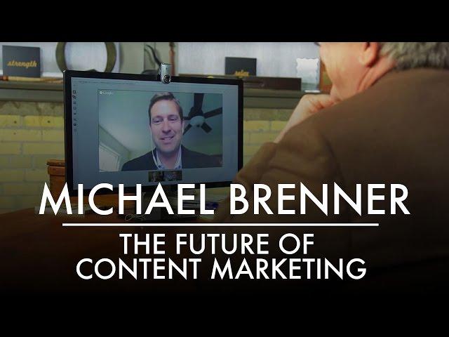 The Future of Content Marketing | B2B Marketing Insider Author Michael Brenner | AQ's Blog & Grill