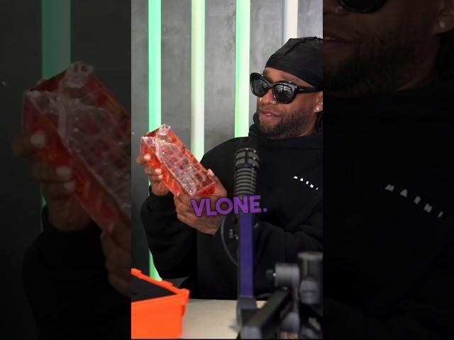 Shoutout to Audible Treats for dropping off a 1/1000 VLONE STFO Brick to gift to Ty Dolla $ign! 