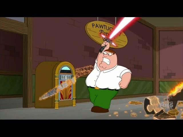 FAMILY GUY - Peter Griffin Kylo Ren RAGE