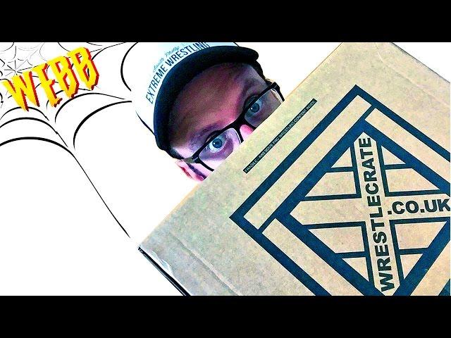 WRESTLE CRATE UK August 2016 Unboxing