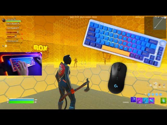 $300 Custom LK67 FortniteKeyboard & Mouse Sounds⌨️Box Fights⭐