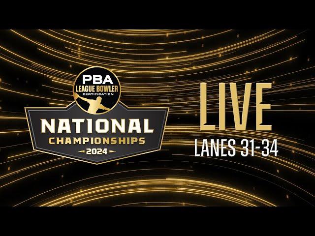 LIVE | LANES 31-34 | Noon ET Squad, July 14, 2024 | PBA LBC National Championships