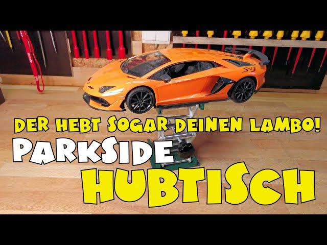 Parkside Hubtisch für die Werkstatt