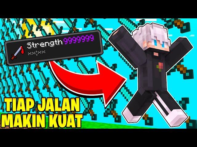 Aku Semakin Kuat Setiap Jalan di Manhunt Minecraft Ini!