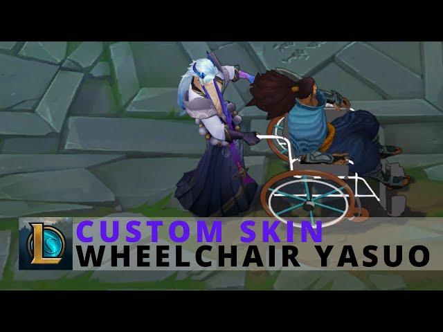 [Custom Skin] Wheelchair Yasuo by thekillerey - League Of Legends