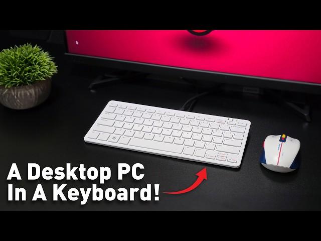 This Keyboard Is Actually A Desktop PC, And Its Awesome!