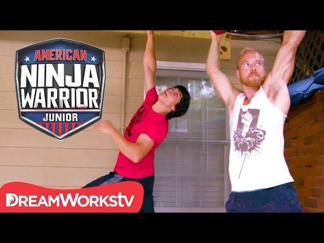 AMERICAN NINJA WARRIOR JUNIOR | OG Ninjas Train with Junior Ninja Vance