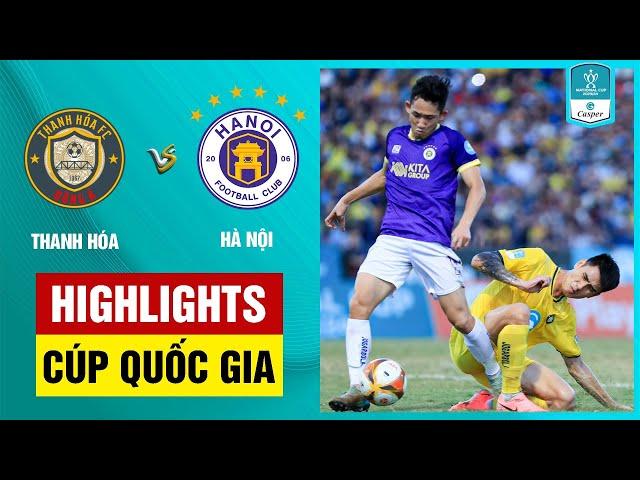 Highlights: Thanh Hóa - Hà Nội | Nghiệt ngã Văn Quyết, vỡ òa trên loạt luân lưu cân não