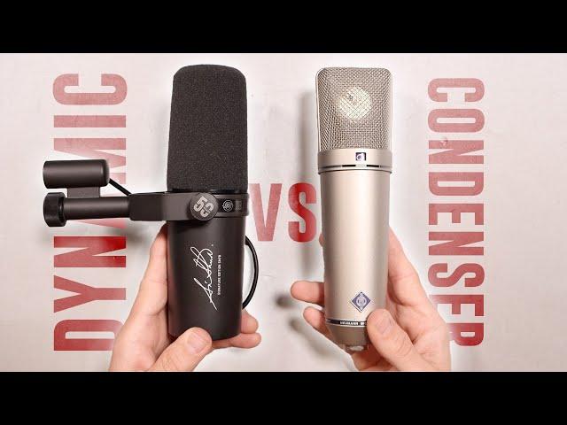 Dynamic vs. Condenser Mics: What's the Difference? (PGOA 1.2)