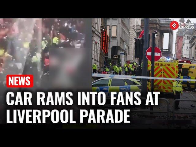 Car Ploughs Into Crowd During Liverpool Title Parade; One Detained, Emergency Response Underway