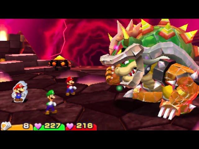 Mario and Luigi: Paper Jam - All Bosses