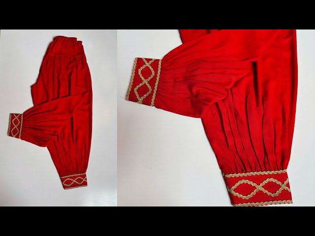 Trendy Afghani Salwar Cutting & Stitching|| Cutting& Stitching Tips for Beginners|| Step by step