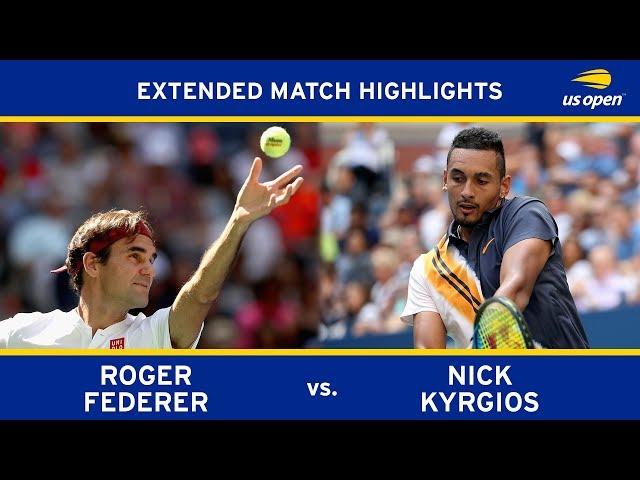 Roger Federer vs Nick Kyrgios Extended Highlights | US Open 2018 Round 3