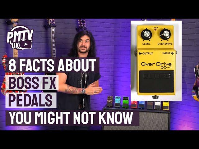 8 Awesome Facts, That You (Probably) Didn't Know, About BOSS Pedals!