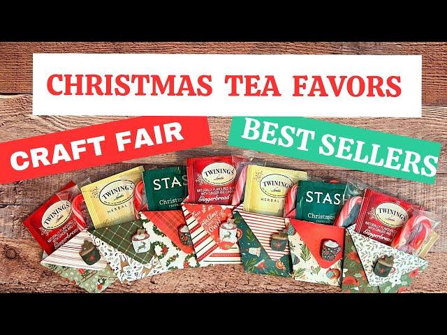 Craft Fair Idea #11: Christmas Tea Favors ️🫖 Craft Fair Series 2024