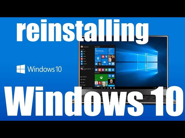 How to Reinstall Windows 10 in 2023