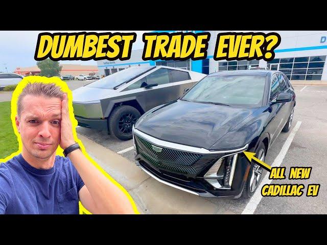 Was trading my Tesla Cybertruck for the unproven Cadillac Lyriq EV a HUGE MISTAKE?