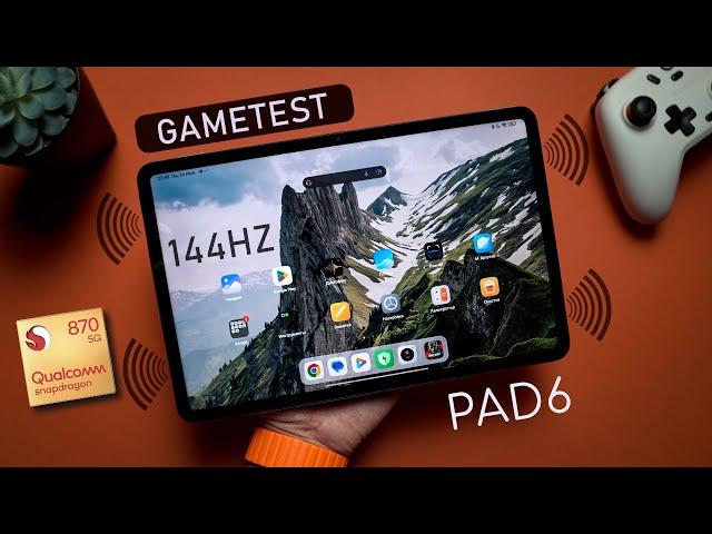 Лучше планшета не придумали - Настоящий Gametest Xiaomi Pad 6 8/256