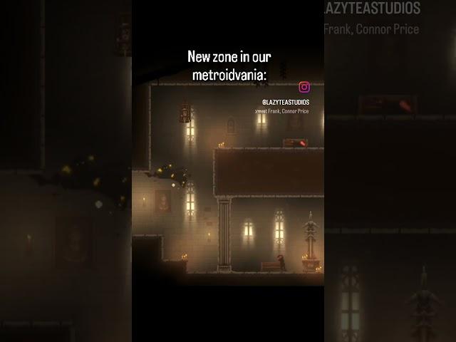 New Zone in our metroidvania! #gamedev #shorts #metroidvania