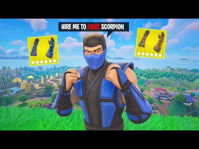 The SUB ZERO *NPC* Challenge In Fortnite