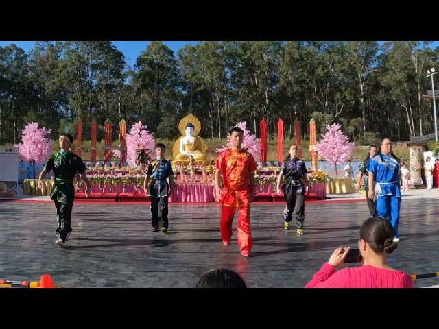 Kung Fu Performance at Buddha's Birthday 2023 || Southern Shaolin International Wushu Academy