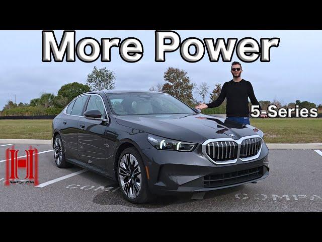 2024 BMW 530i xDrive Sedan has the Updates made it BETTER :All Specs & Test Drive