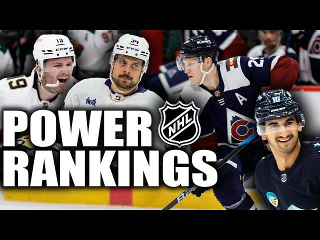 NHL Power Rankings July 2024