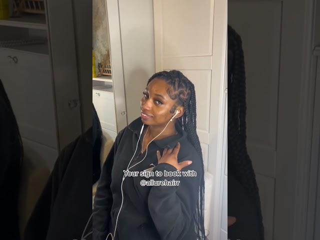 Knotless braids are the new thing  #braids #londonhairstylist #birminghamcitycentre #london