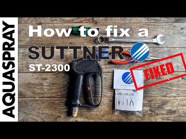 How to fix a Suttner ST-2300 Pressure Washer Gun Trigger