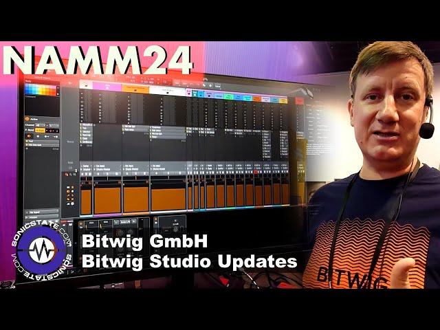 NAMM 2024 - Bitwig GmbH - Bitwig Studio Updates